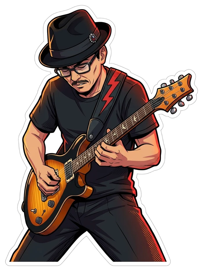 Shinzo, guitarist at Rock Bar Heaven